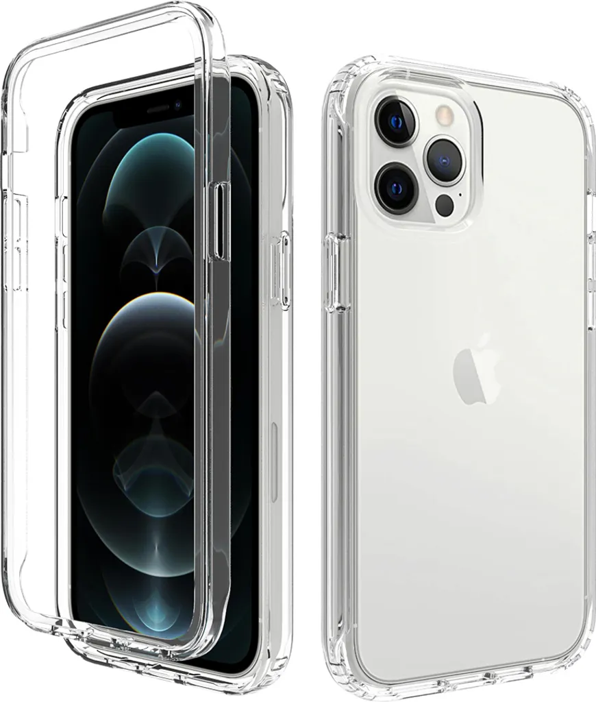 Custodia Protettiva iPhone 12 Pro Max: Clear Hybrid TPU Case Luxury
