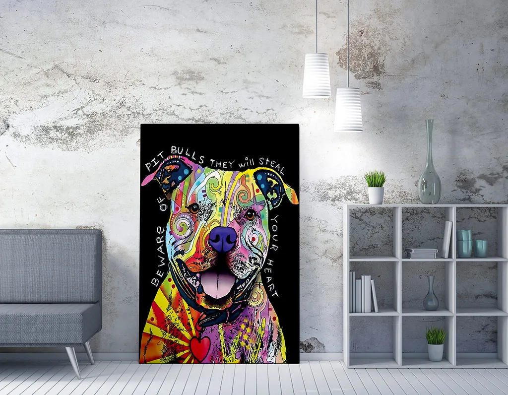 Quadro Wallity 50x70 Canvas - Tela Mix Cotone per Pareti Colorate