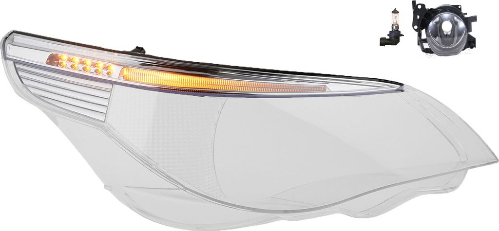 Johns, Scheinwerfer Osram Night Breaker Laser Glas passend für BMW 5 E60 E61 R 0 63177897188 7897188