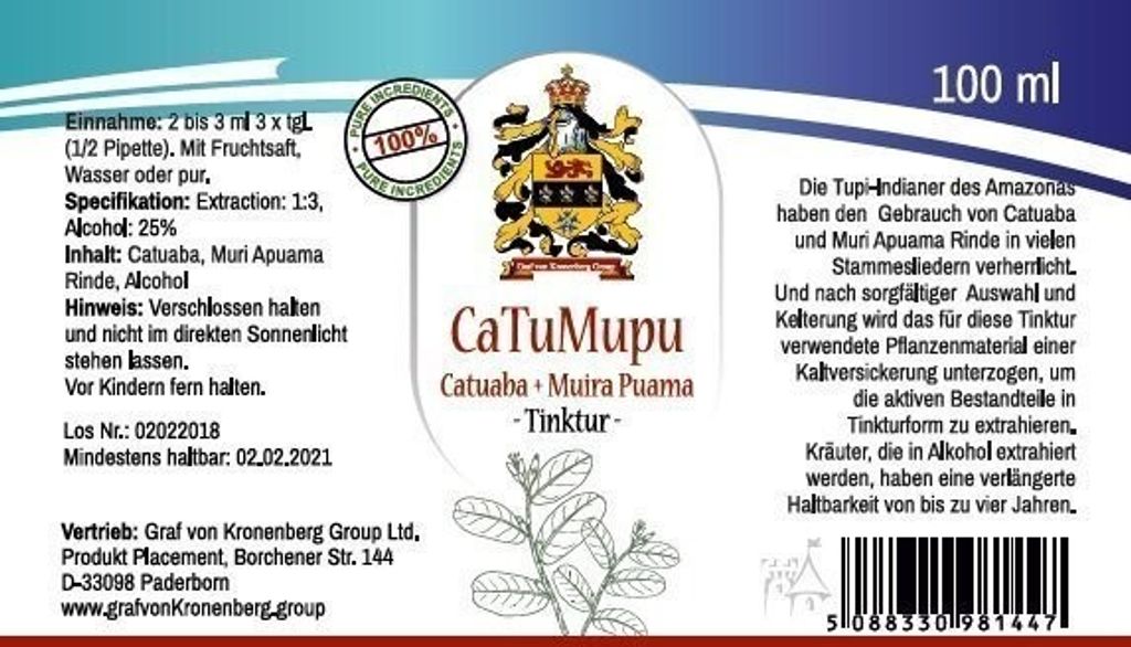 Catuaba plus Muira Puama Amazonas Regenwald Kaufland.de