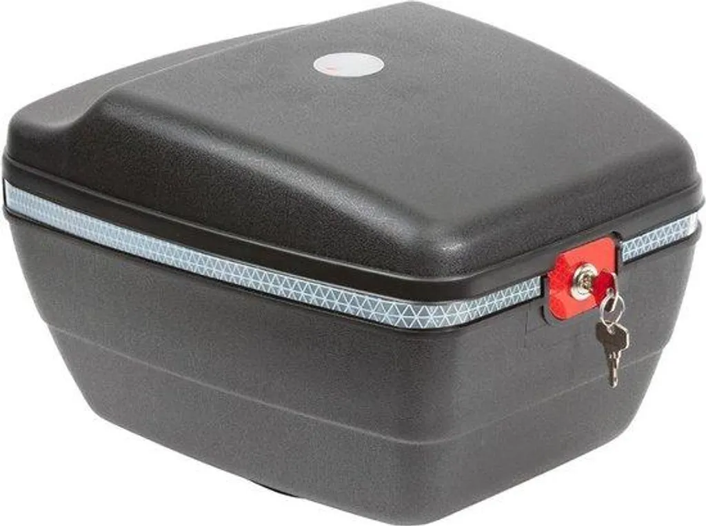 Valise pour trottinette grise 35 x 27 x 21 cm - Bagage rigide compact