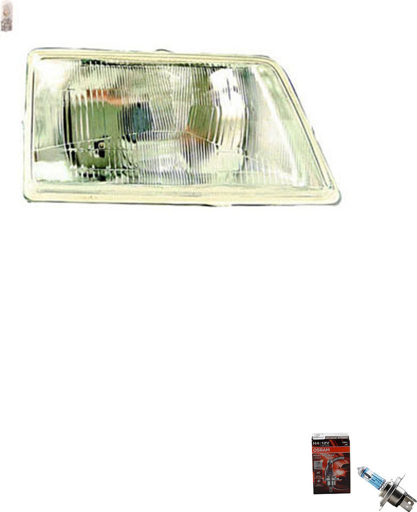 Scheinwerfer + Osram Night Breaker Laser passend für Peugeot 205 Rechts 6205A4 6205Q4 Johns