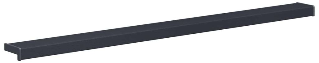 Fensterbank Anthrazit mit Holzmaserung 160 x 10 x 4,5 cm PVC