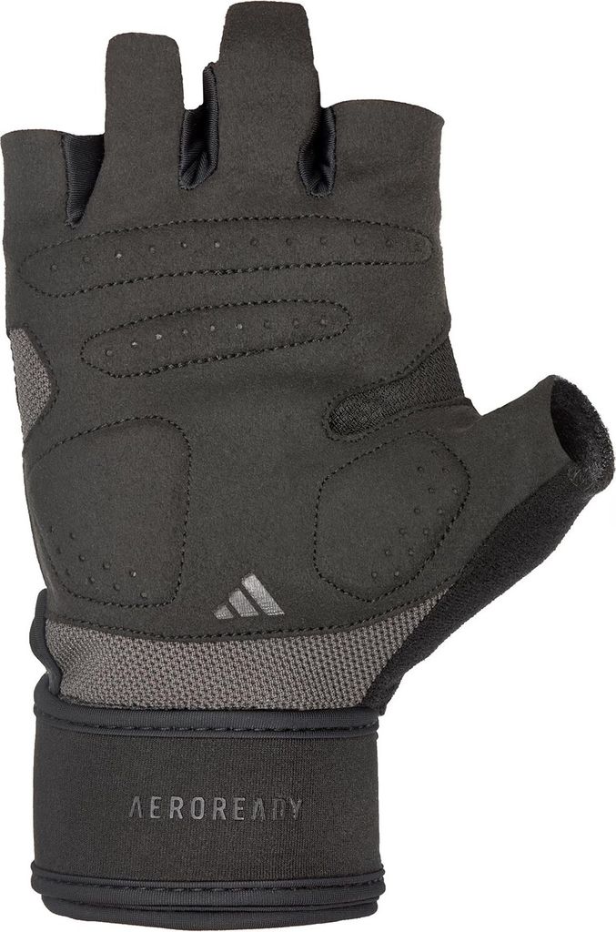 Rękawice treningowe adidas Strength czarne Zdjęcie produktu 3