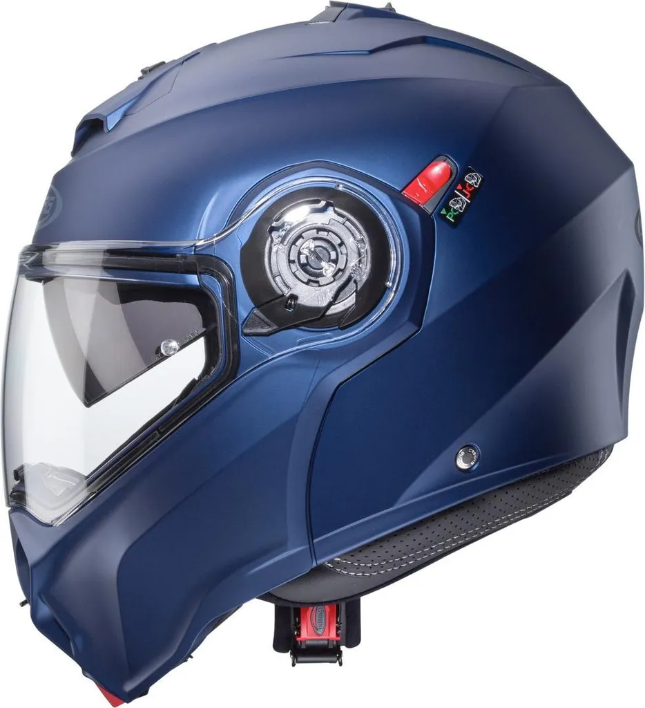 Casque Pliable Caberg Duke Evo Bleu Mat S - Silencieux et Léger - 3
