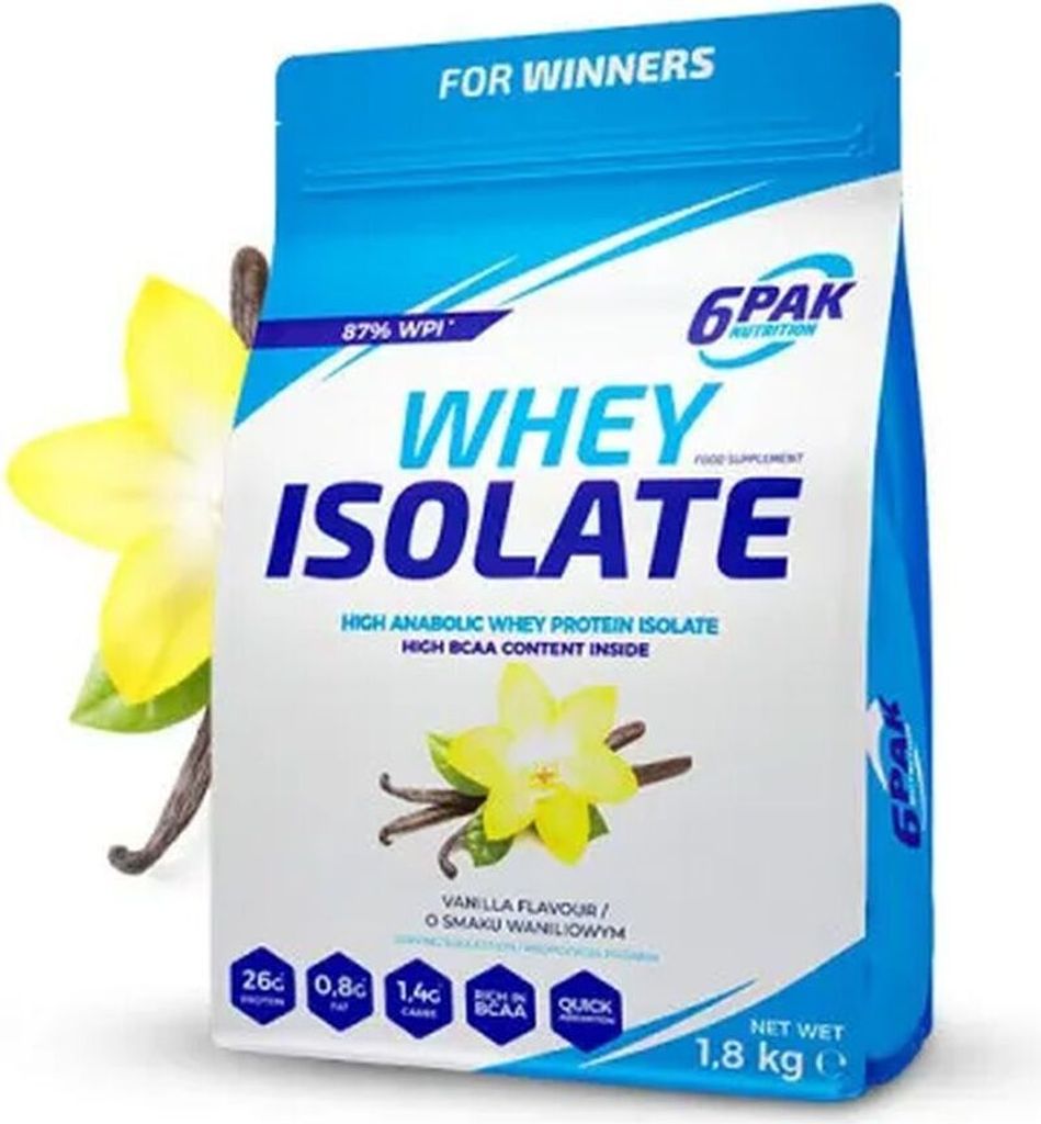 6PAK Nutrition | Whey Isolate Vanilia