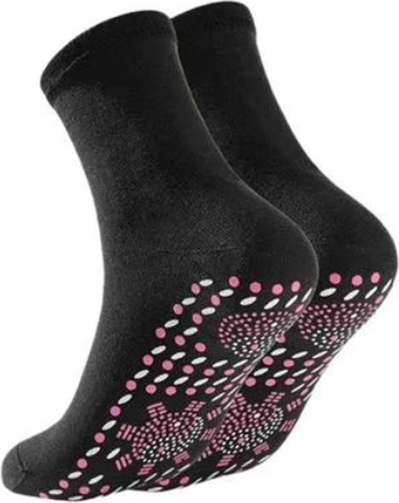 Selbstheizende Magnet-Socken – Turmalin-Wärmesocken mit Produktbild 