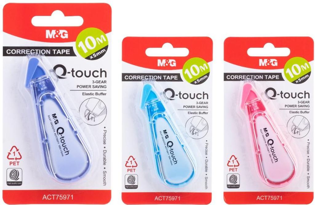 Q-Touch-Klebeband Abdeckstift 10mx5mm M&G