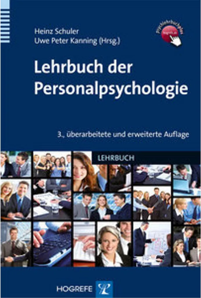 Lehrbuch der Personalpsychologie - Manuel complet de psychologie du travail