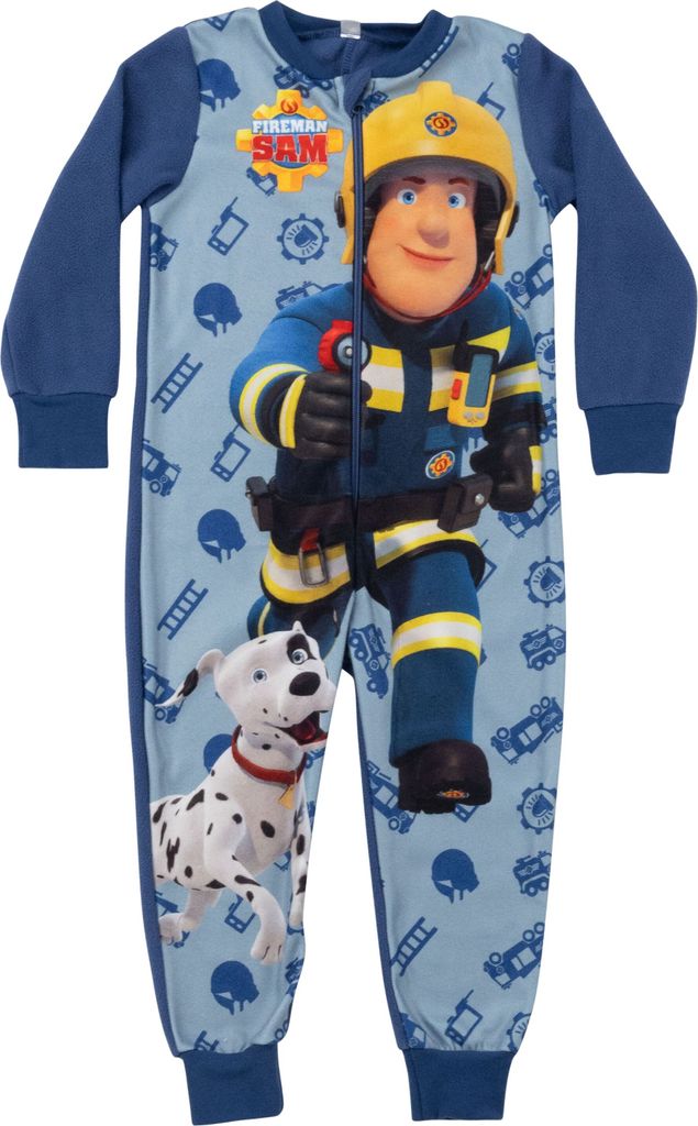 Feuerwehrmann Sam Jumpsuit für Jungen - Overall Kinder Produktbild 