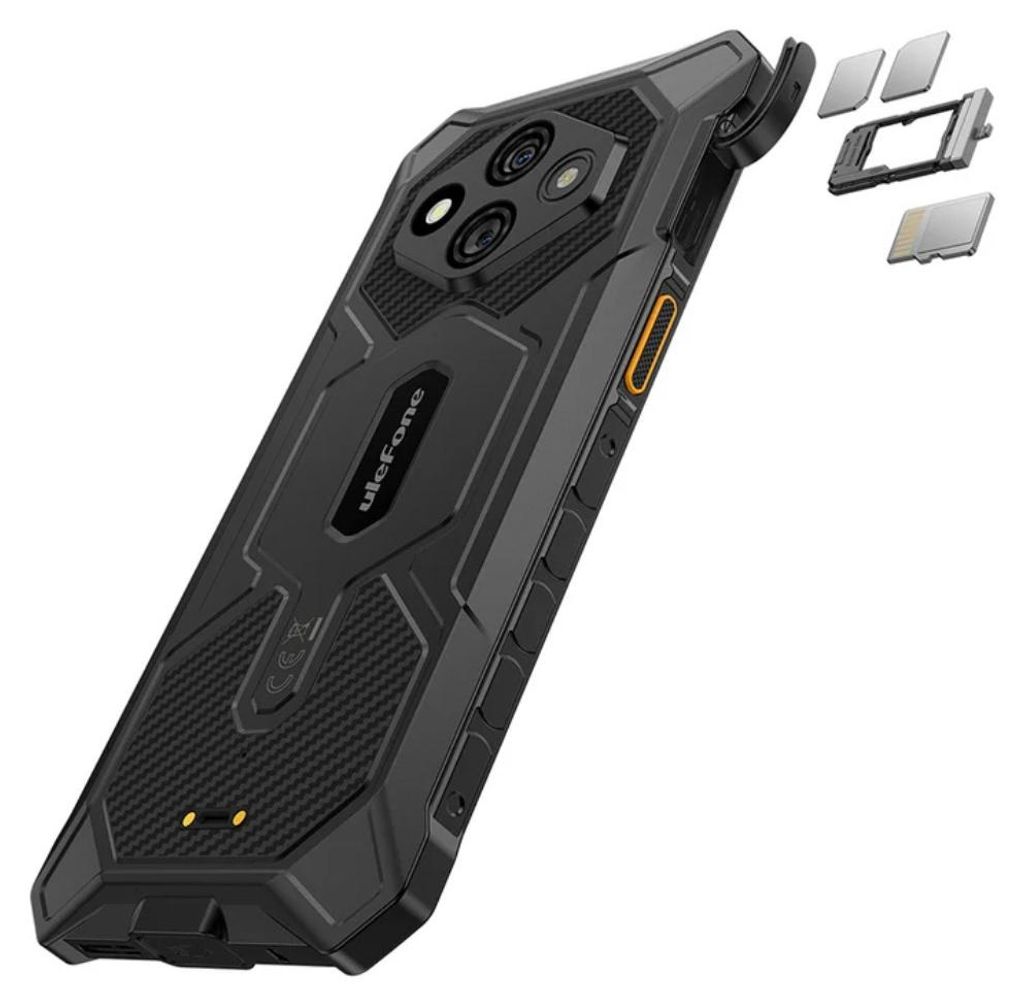 Ulefone Rugking 3 Pro 8+128Gb 4G Black Oem Handys