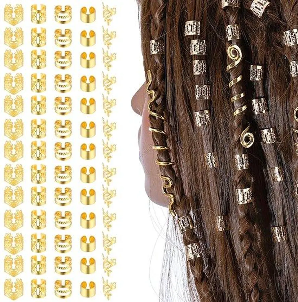 Pinces à dreadlocks en métal souple, n'abîment pas les cheveux