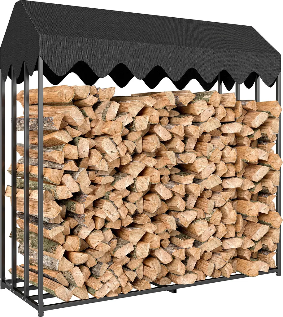 Range bûches contre l'humidité avec housse Oxford 600D grande capacité