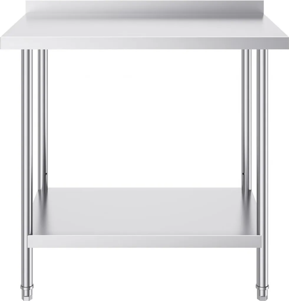 Table de préparation des aliments en inox - Table pour restauration - 10