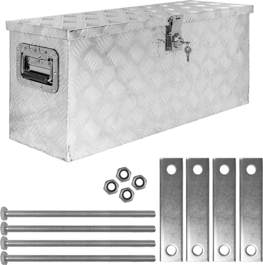 Cassa Box Cassapanca Alluminio degli Attrezzi Utensile D055 Immagine del prodotto 