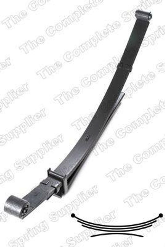 LESJÖFORS 6194602 Blattfedern für OPEL Frontera A SUV (U92) Hinten 550/650mm