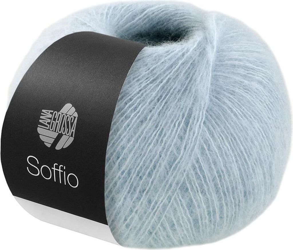 Lana Grossa - Soffio 0013 hellblau Produktbild 