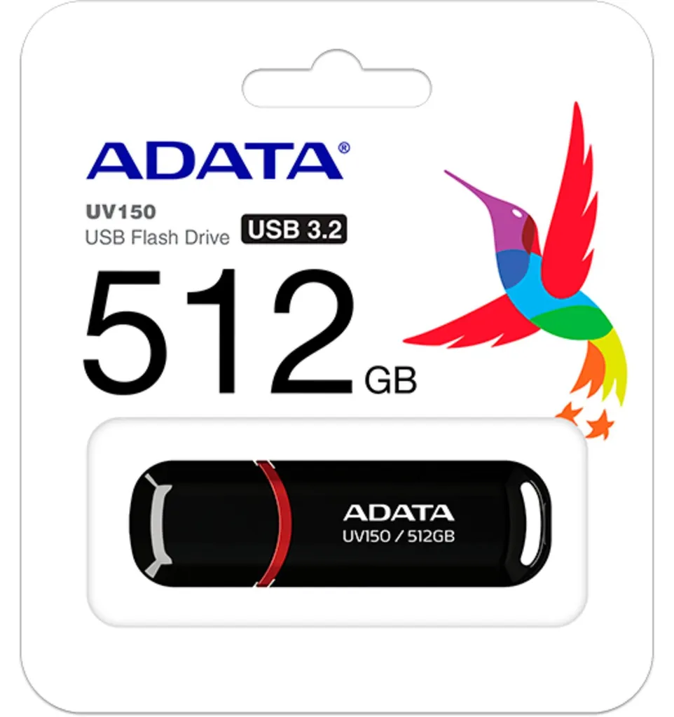 Clé USB ADATA UV150 512 Go : Ne Manquez Plus Jamais d'Espace de Stockage - 3
