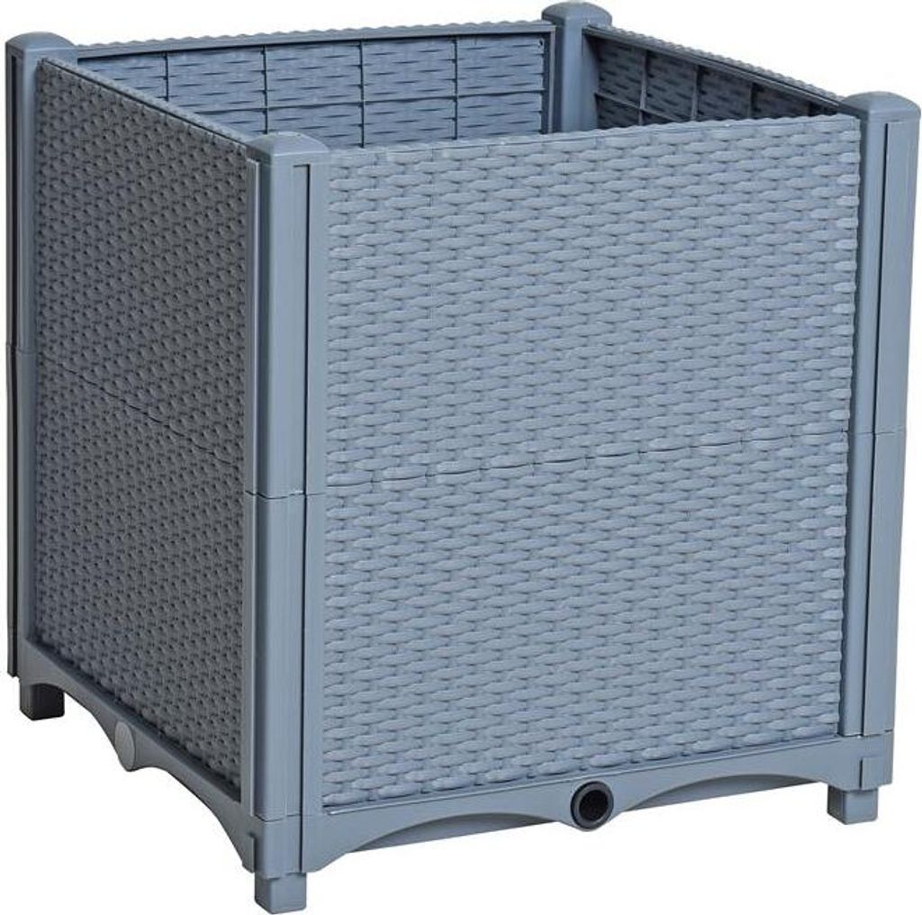 Hochbeet in Rattan Optik HBP-4044