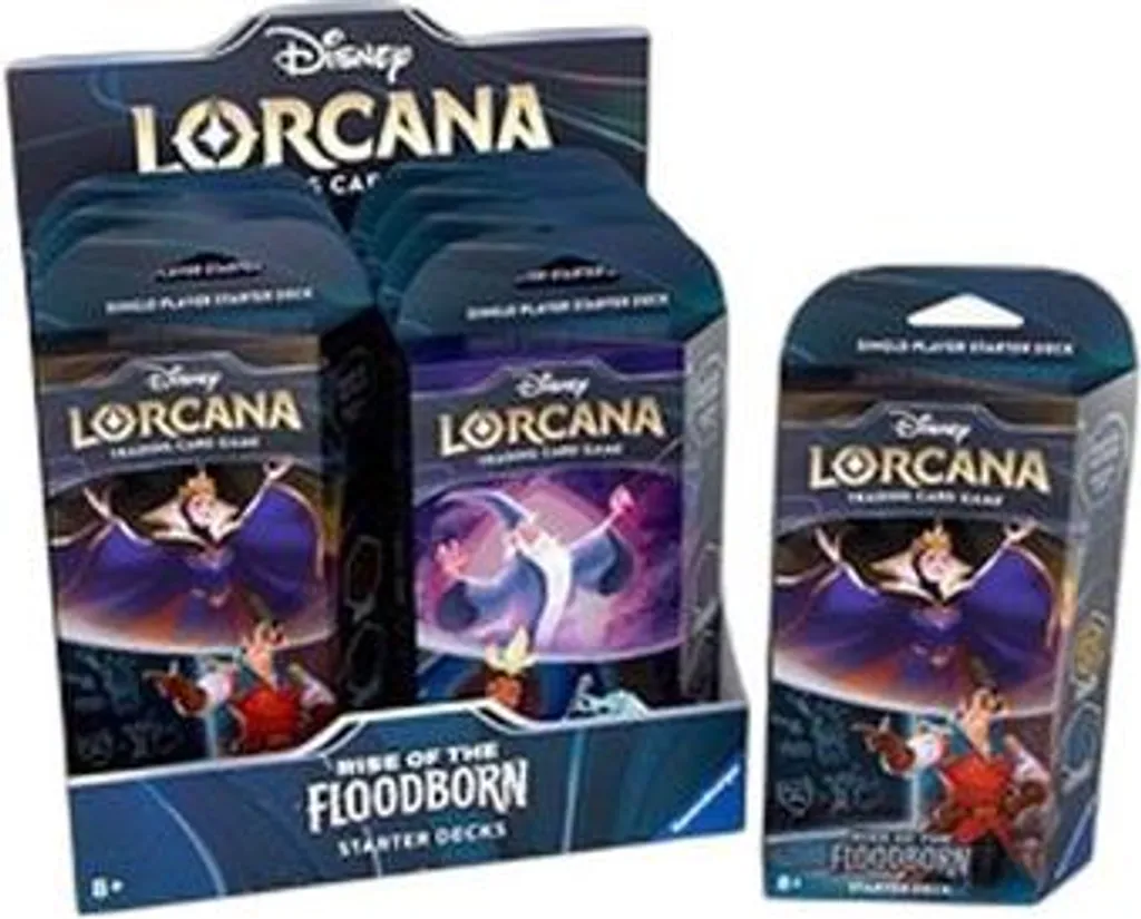 Lorcana Rise of the Floodborn : Pack 8 Decks pour Jouer entre Amis