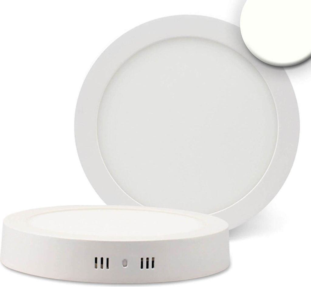 ISOLED LED Deckenleuchte weiß, 18W, rund, 220mm, neutralweiß