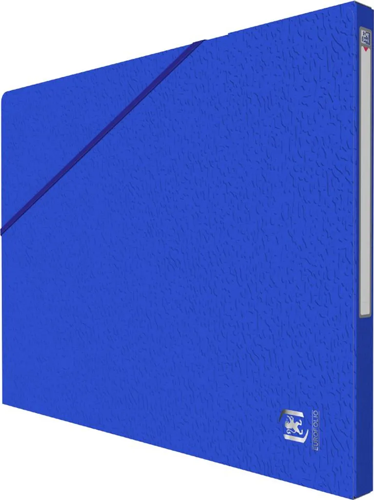 Cartella Elba Alpina Blu Minimal A4 - Design Pulito in Cartone Lucido