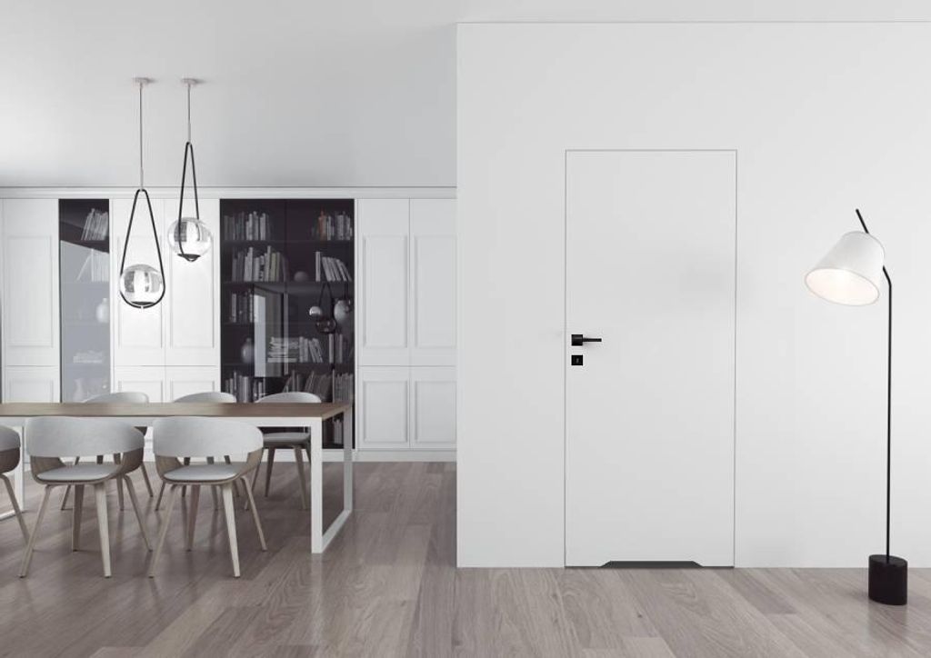 Drzwi Sara Eco 2 bezprzylgowe ukryte prawe WC 80 cm, Zdjęcie produktu 