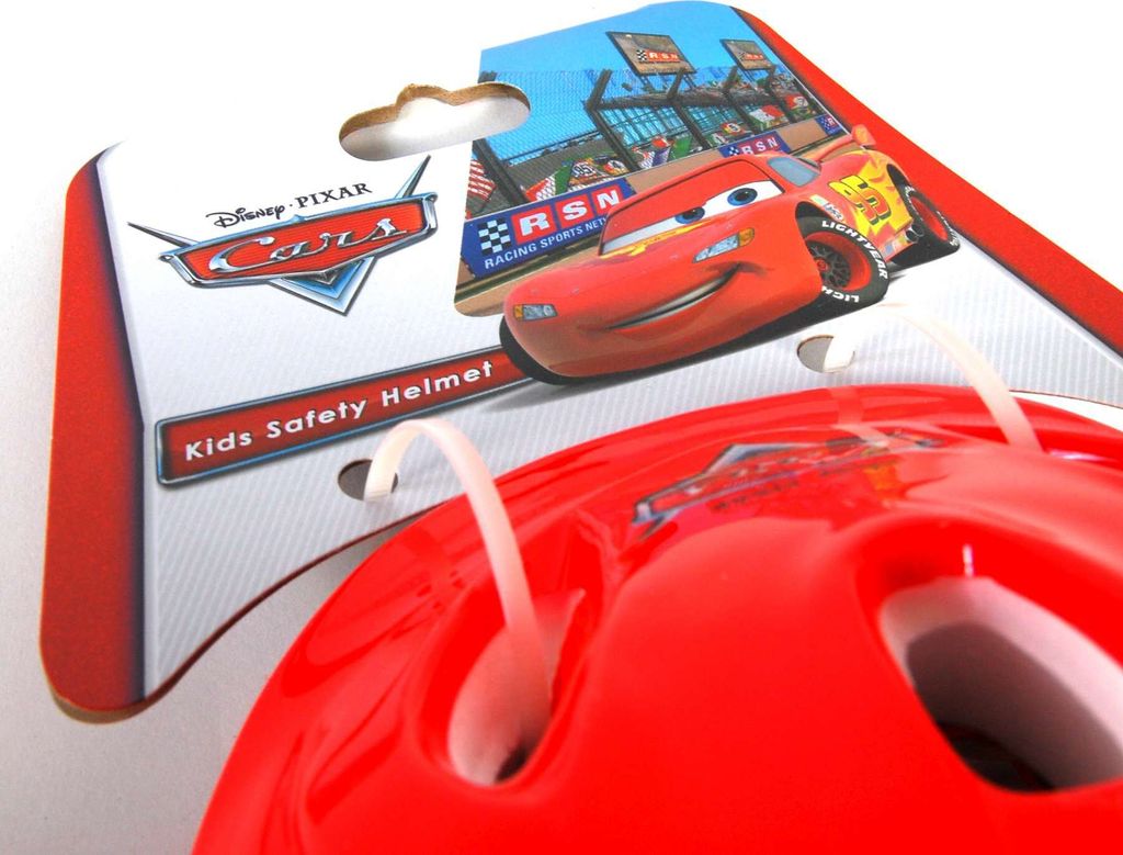 Detská cyklistická prilba Cars Lightning McQueen deluxe Obrázok produktu 