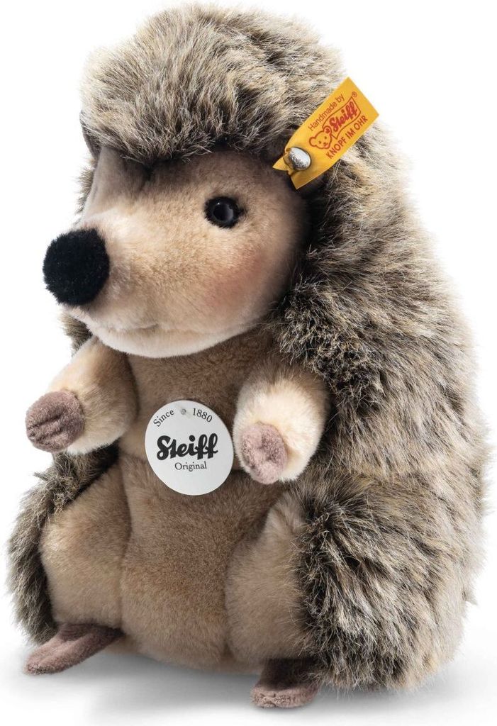 Steiff 067211 Joggi Igel, Webpelz, 20 cm, hellbraun Produktbild 