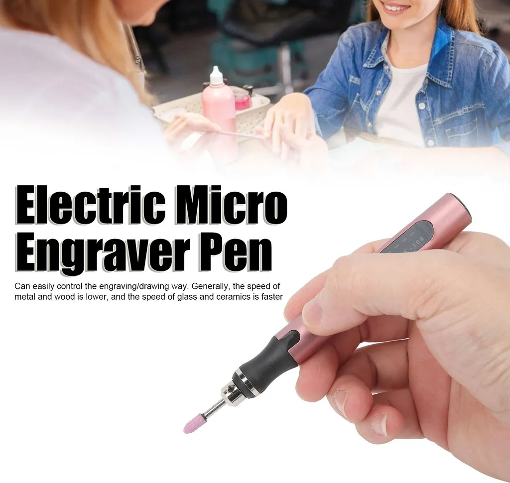 Micro-graveur électrique DIY pour personnalisation objets et bijoux - 15