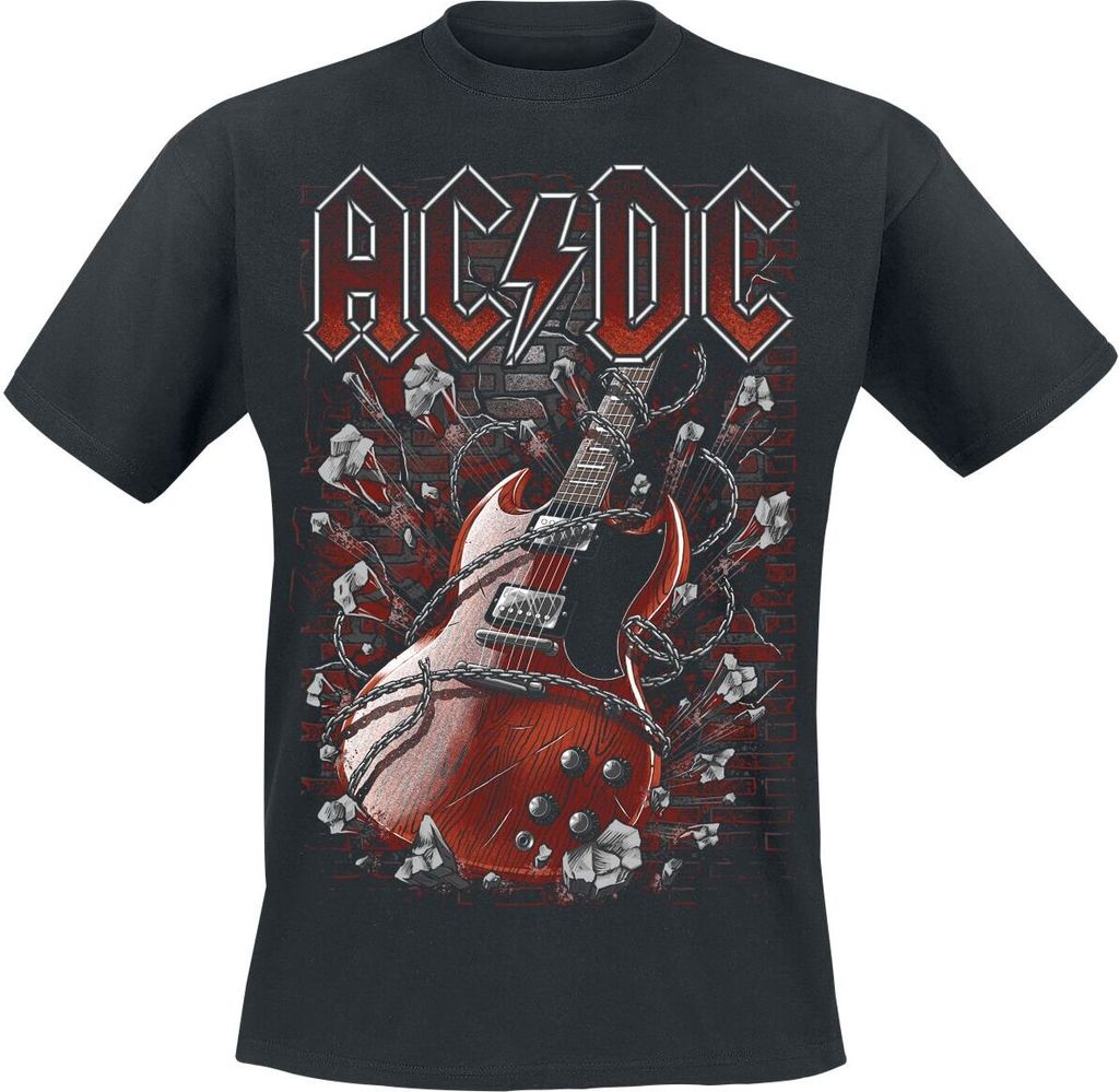 AC/DC T-Shirt Herren Breaking The Wall schwarz 4XL Produktbild 