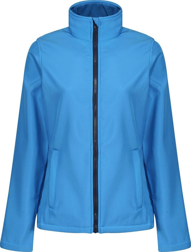 Regatta Standout Damen Softshelljacke Ablaze bedruckbar PC3285 (40 DE) (Blau/Marineblau)