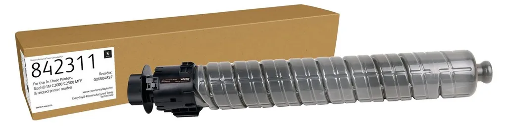 Toner noir Xerox 006R04887 : remplacez sans fuite le Ricoh 842311