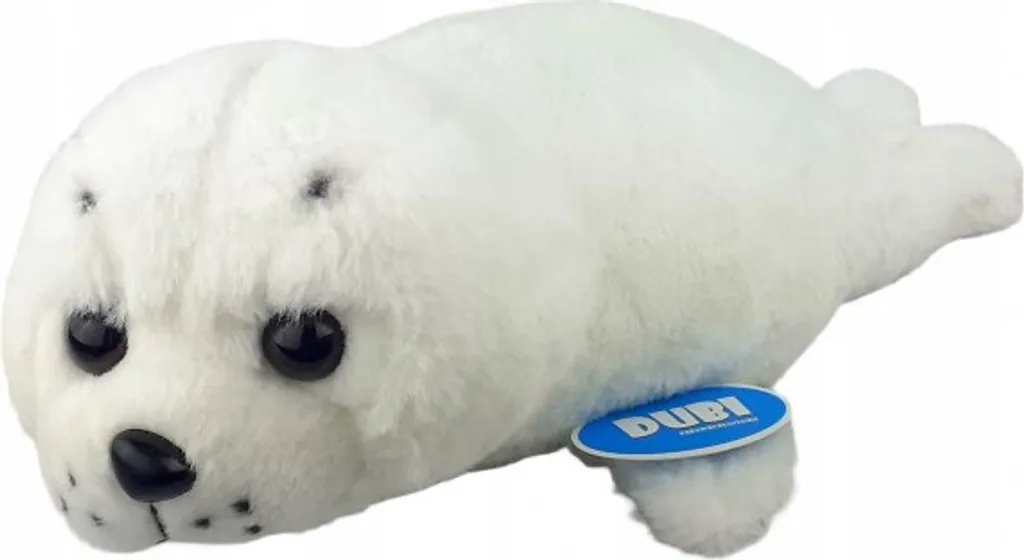 Peluche Foka 38 cm en Coton Bio - Phoque Moelleux avec Finition Premium