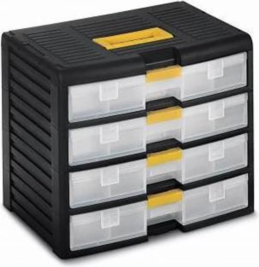 Terry Store-Age 43002 Système de rangement 3 tiroirs Plastique Noir