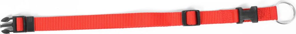 Duvo+ Nylon Halsband verstellbar rot, Maße: 30-45 cm / 15 Produktbild 