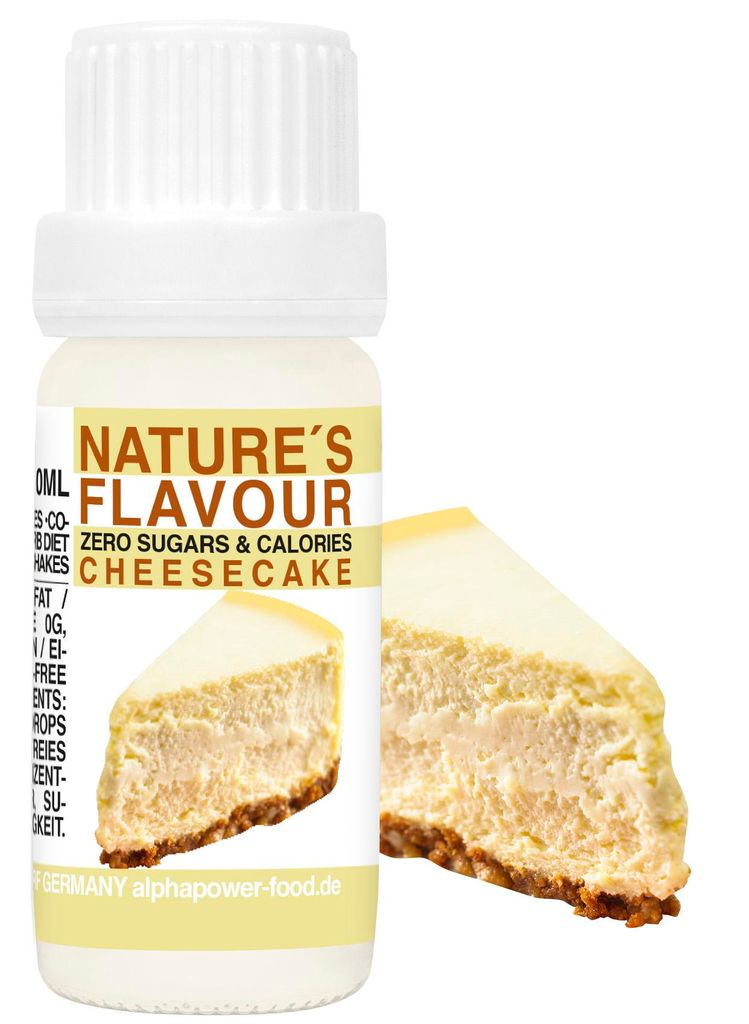 Flavour Drops Natürliches Aroma 10 ml CHEESECAKE Produktbild 