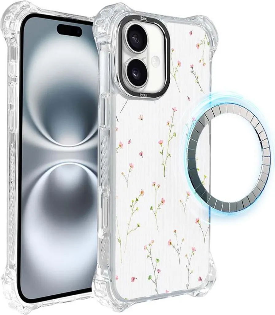 Cover iPhone 16 Plus IBIZU Wildflower Fantasy MagSafe Ultra