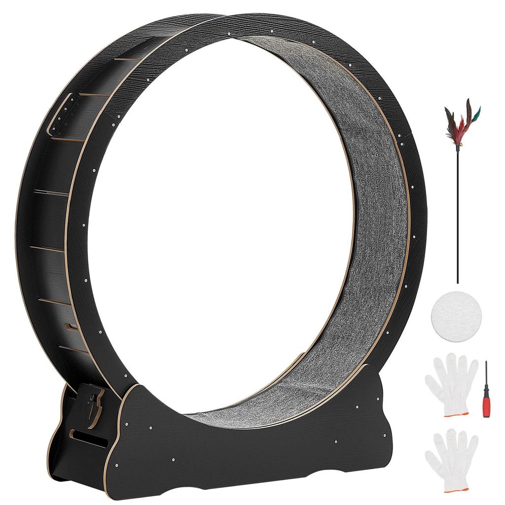Dřevěné kočičí kolo SucceBuy, vnitřní průměr 118 cm, vhodné Obrázek produktu 