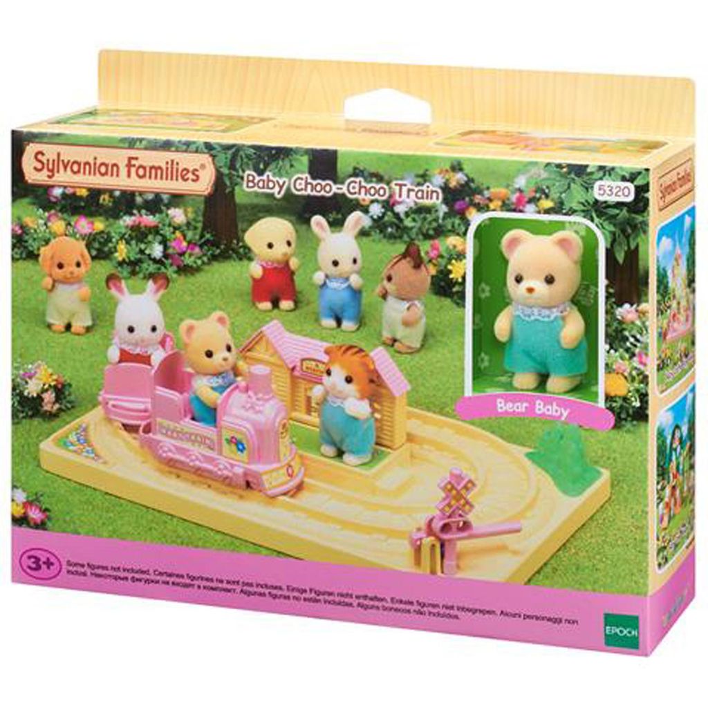 Sylvanian Families Baby train d'aventure, set de jeu, Image du produit 