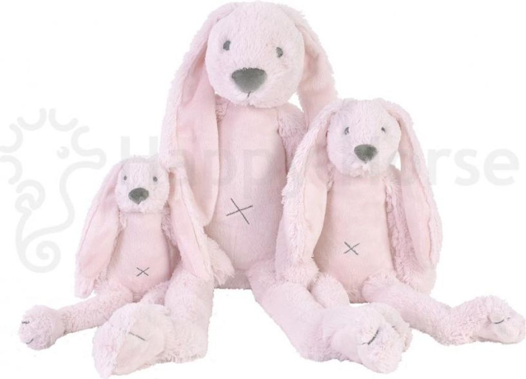 Happy Horse Kuscheltier Hase Richie rosa groß - Plüschhase 58cm