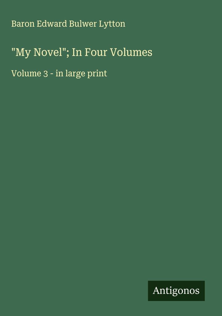 \Mein Roman\" in vier Bänden"