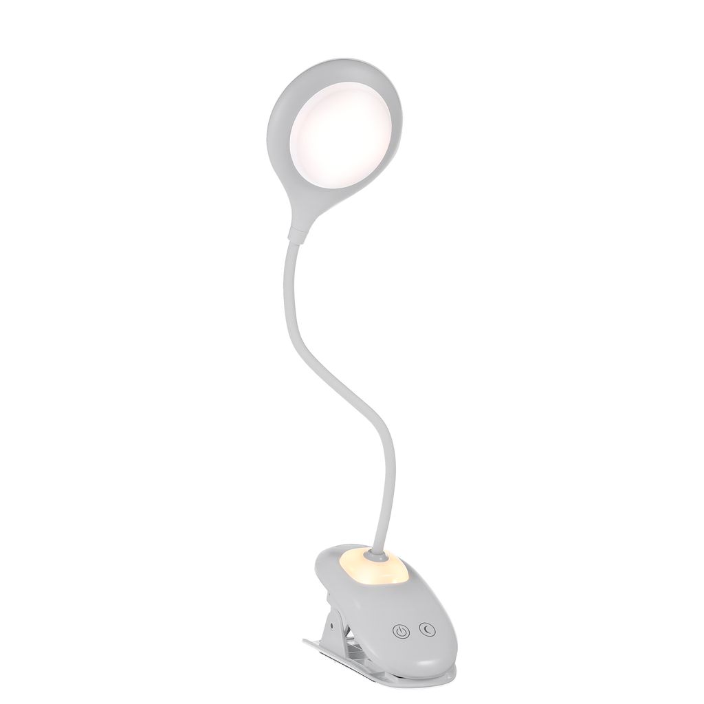 USB Leselampe Klemmleuchte LED Bettlampe Schreibtischleuchte Tischlampe 