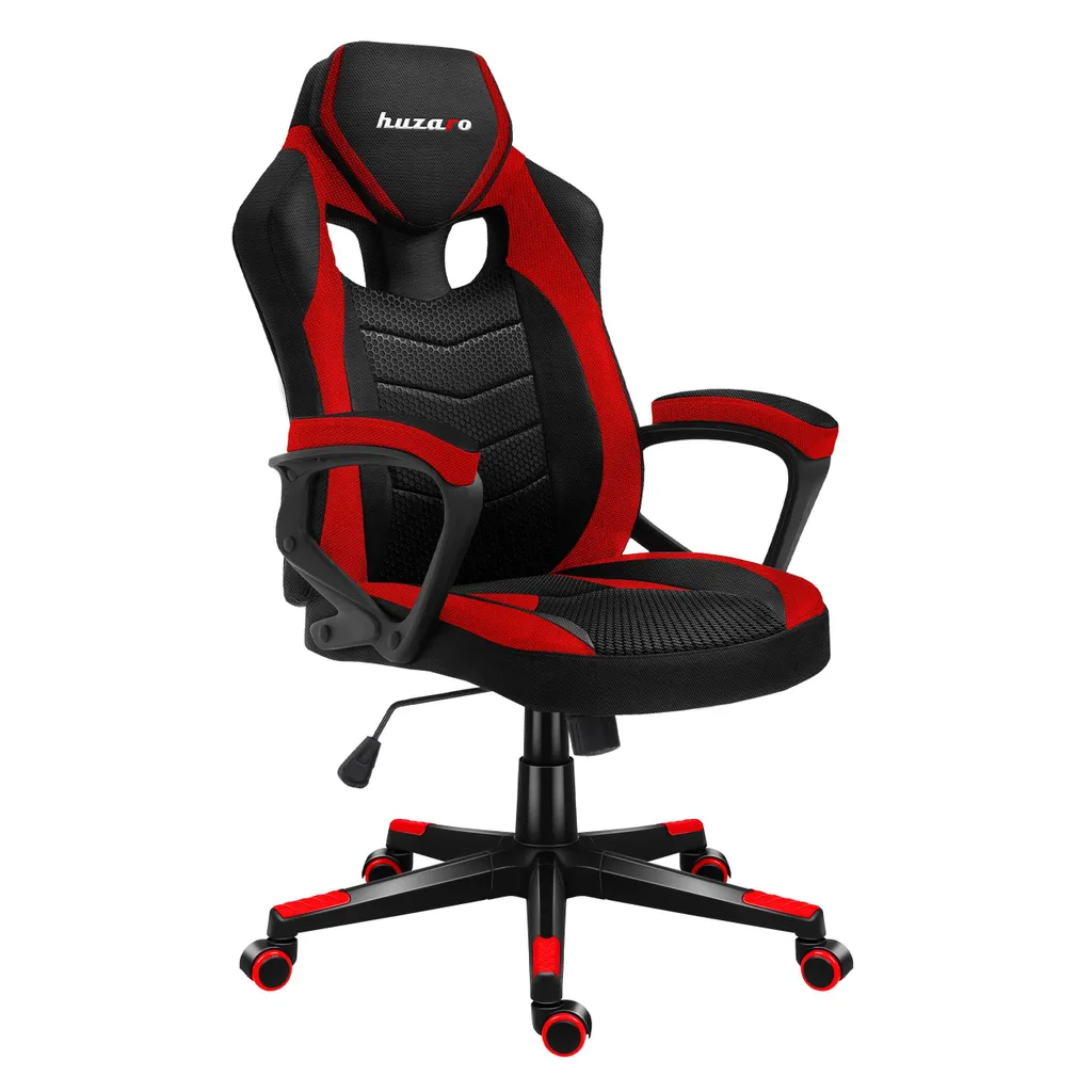 Huzaro FORCE 2.5 Sedia Gaming Rossa Mesh | Regalo Ideale Ragazzi