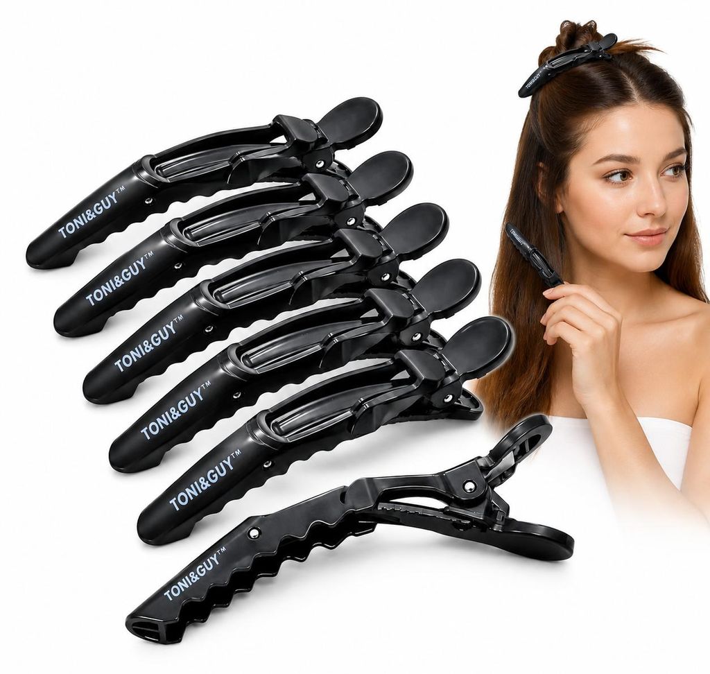 Haarclips Haarklammern Friseur Abteilklammern Produktbild  KI-generiertes Bild