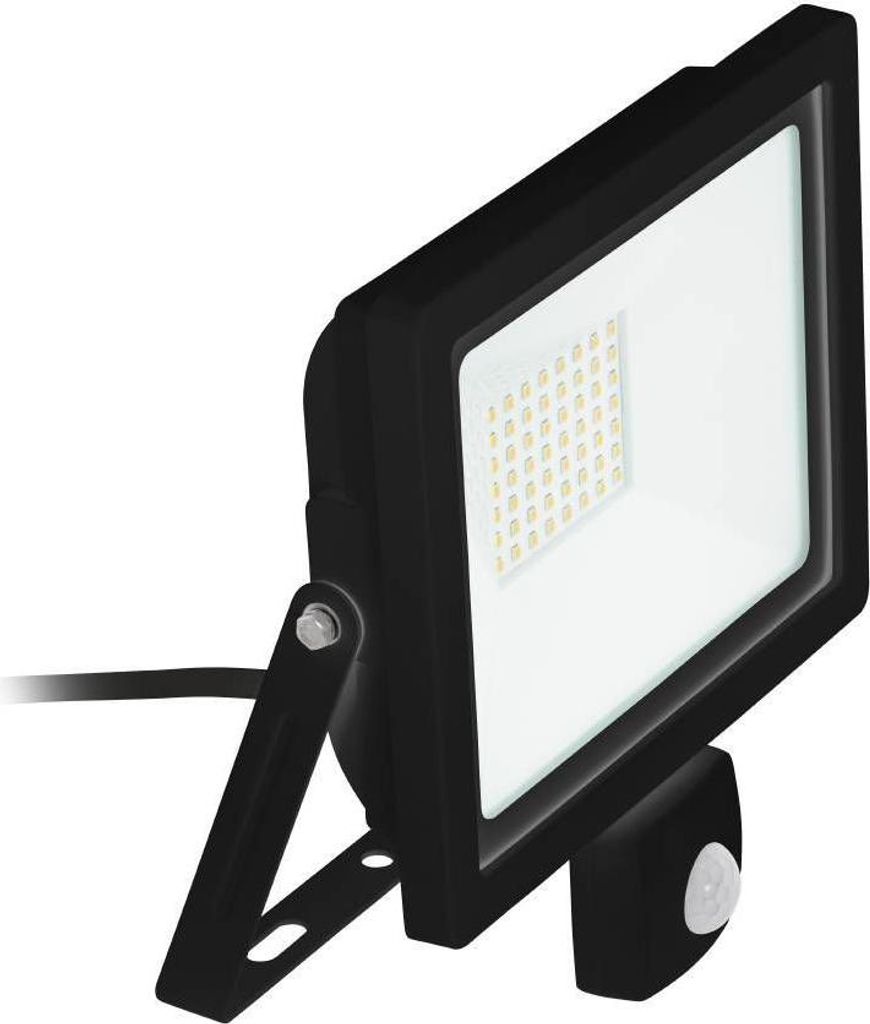 Eglo 64869 FILETTI LED Strahler 10W Sensor Fluter Schwarz Warmweiss IP44