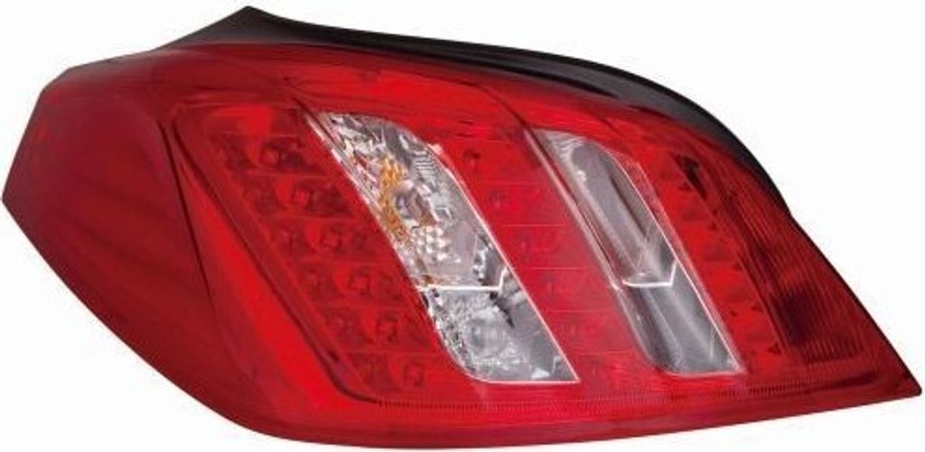 ABAKUS Rückleuchte Heckleuchte Links Äusserer passend für PEUGEOT 508 I (8D) Limousine