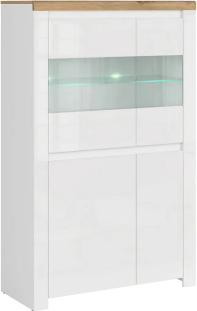 Petite armoire basse Vigo pour organiser l'entrée ou le petit salon