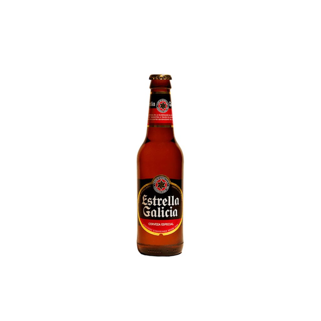 Cerveza Estrella Galicia - Spanisches Bier (33cl)