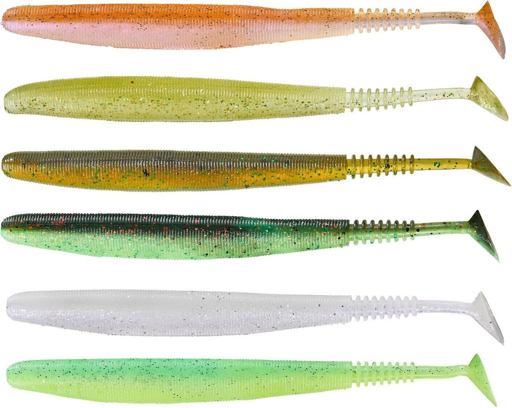 Illex Magic Z Shad 135 Glow Pearl